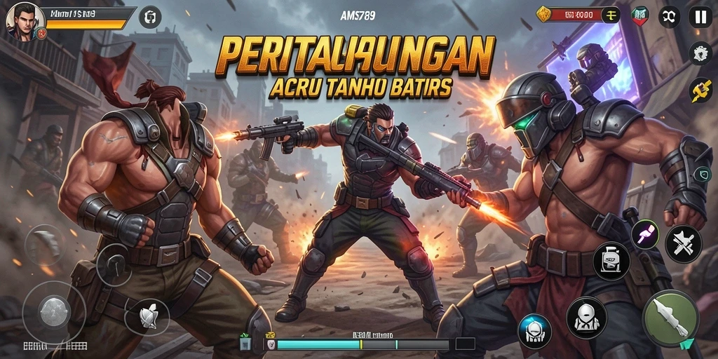 Tampilan menarik dari gameplay seru di AMS789.