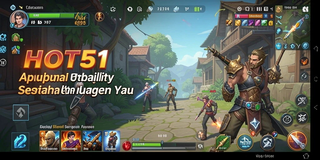 Screenshot utama HOT51 menampilkan antarmuka aplikasi Utility yang user-friendly.