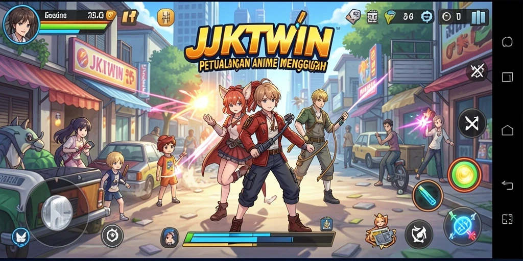Gameplay seru dengan karakter Anime yang menarik.