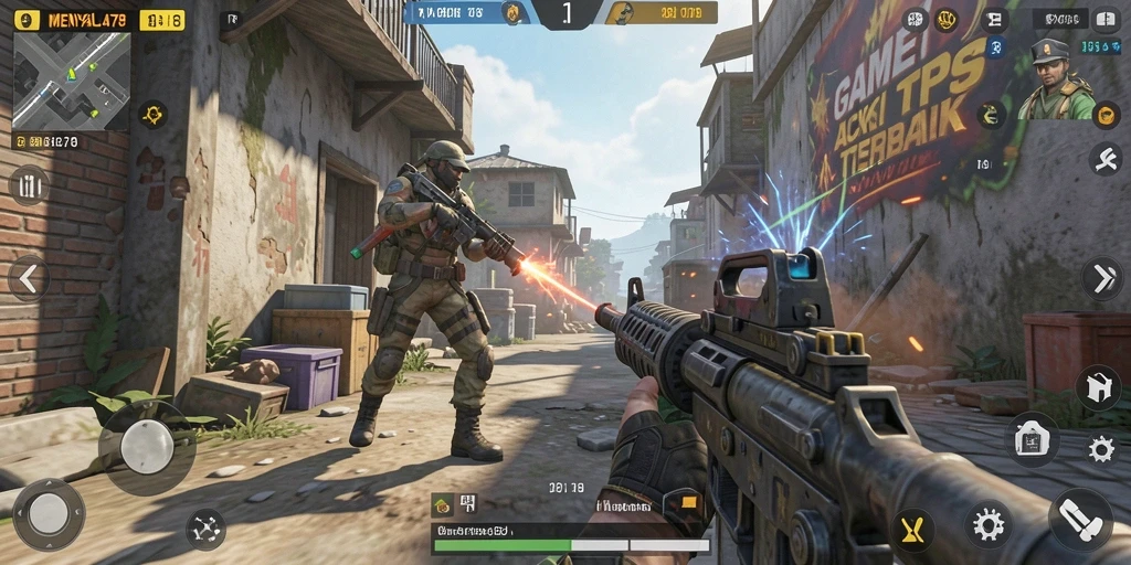 Gameplay mendebarkan dalam MENYALA78 dengan pertempuran seru.
