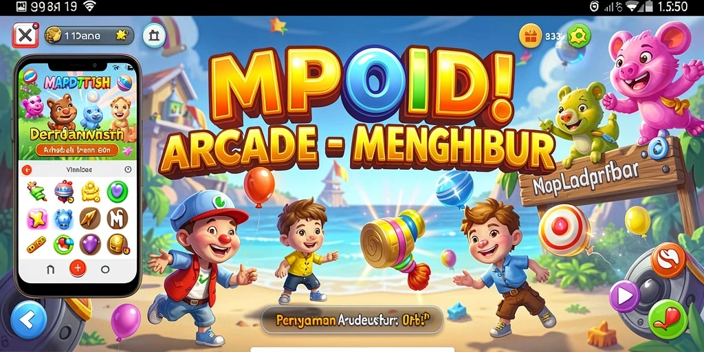 Tampilan gameplay seru dari MPOID yang mengasyikkan.