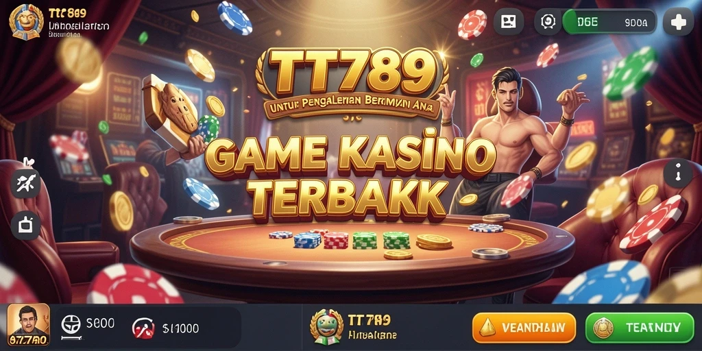 Screenshot gameplay Kasino TT789 yang mendebarkan dan seru.